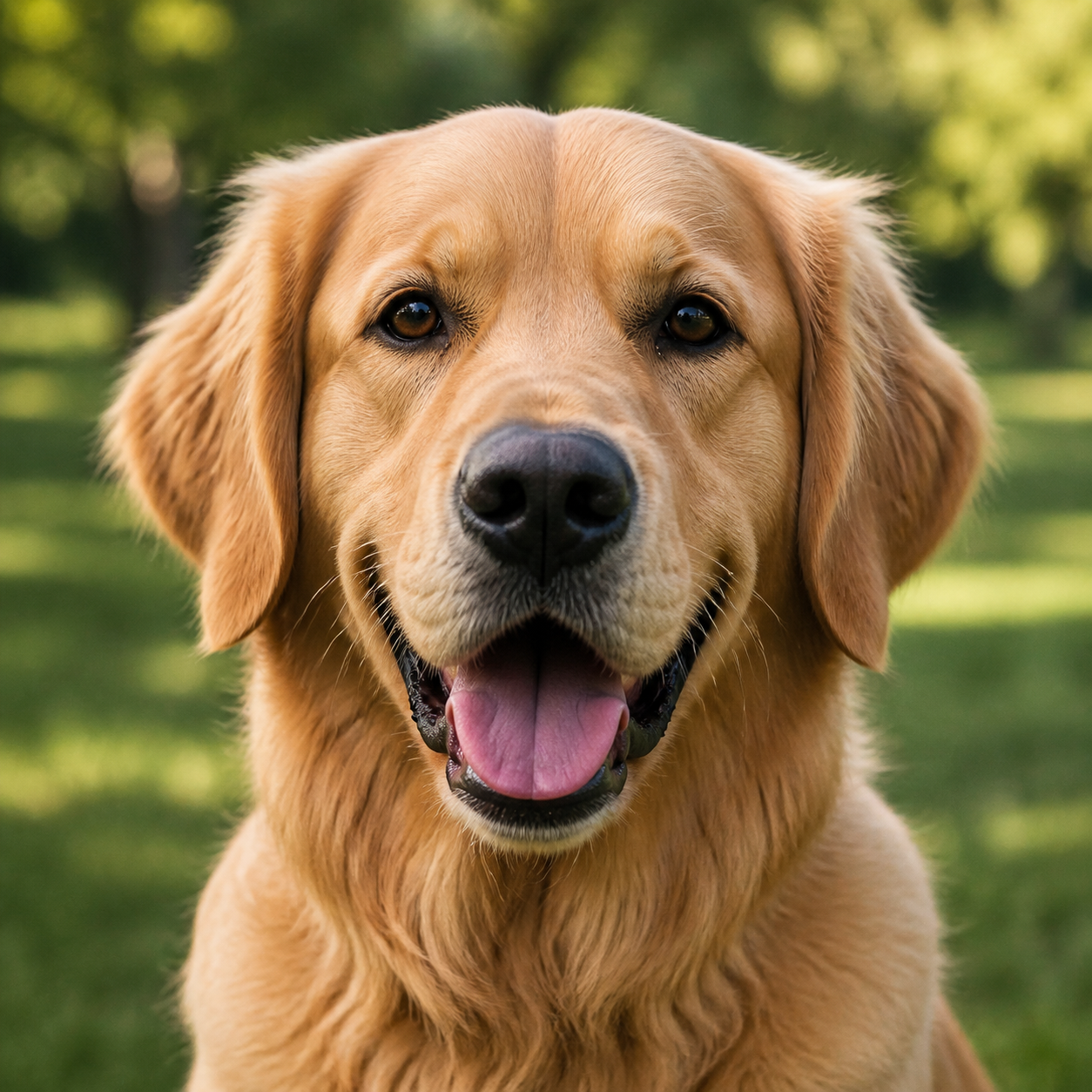 Bailey, a golden retriever